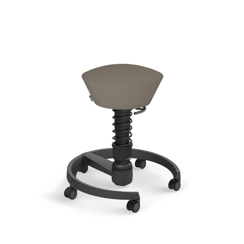 Image of Aeris Swopper office stool Beige/Black, New, Dynamic sitting - ideal for healthy sitting