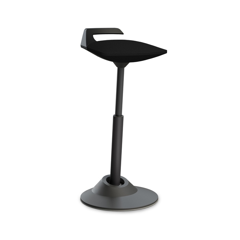Image of Aeris Muvman high stool Black/Black, New, Dynamic sitting - ideal for healthy sitting