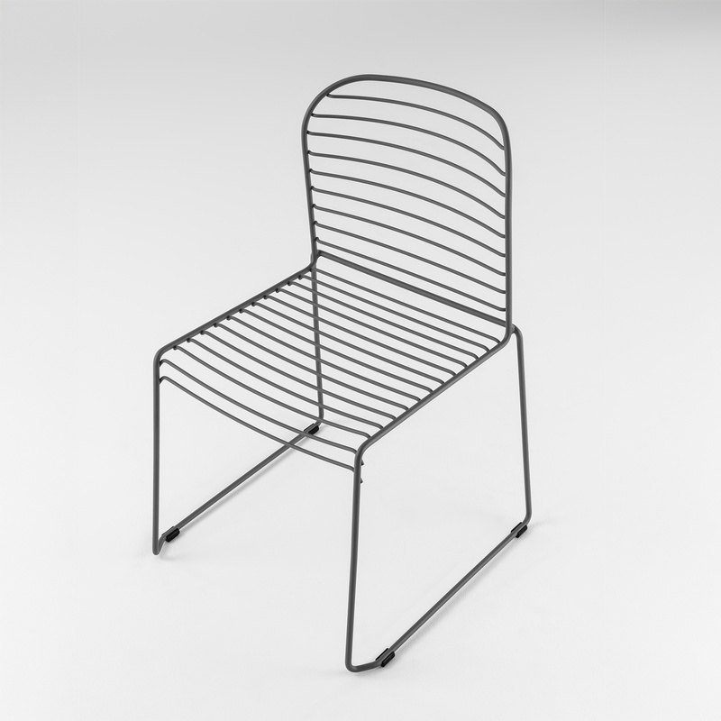 Image of Milani Infinito garden chair Anthracite, New