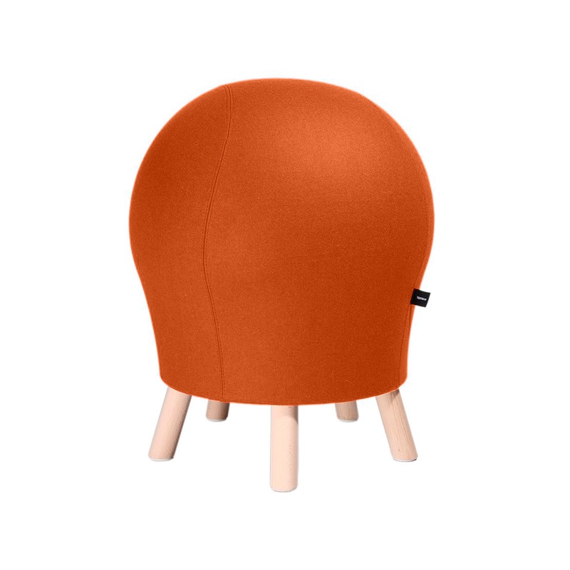 Image of Office stool Topstar Sitness, Orange/Natural , New, Ergonomic - ideal for flexible workstations