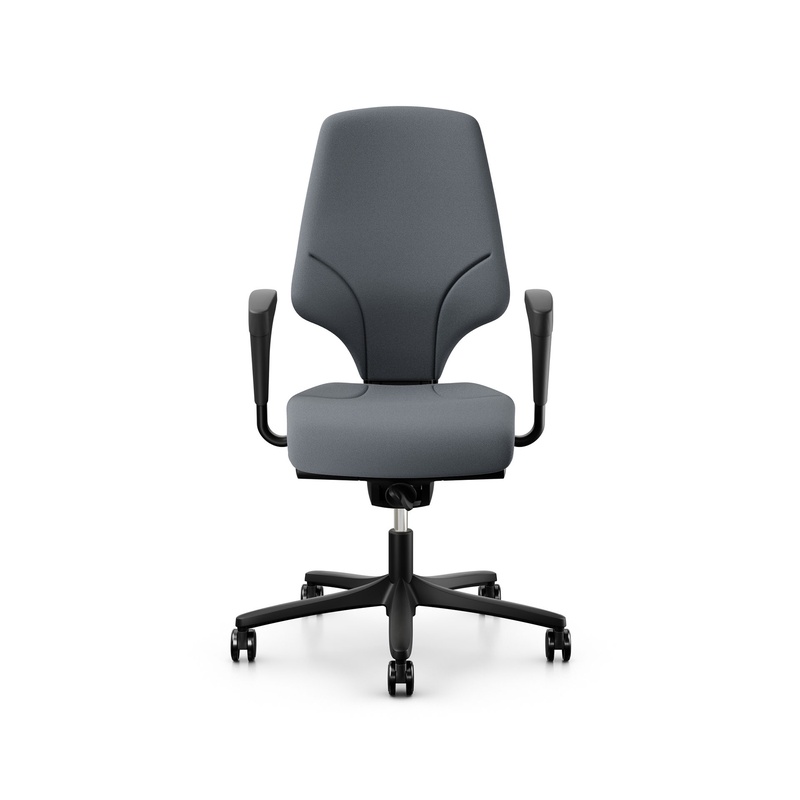 Image of Office swivel chair Giroflex 64-3578 with 1D armrests, Gray/Black, New, Ergonomic chair - ideal for flexible working