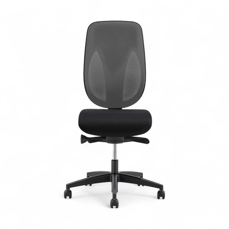 Image of Swivel chair Giroflex 353-4029 without headrest & without armrests Gray/Black, New, Ergonomic chair - ideal for flexible working