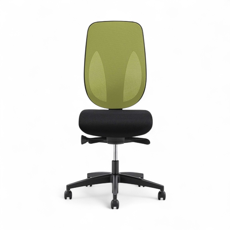 Image of Swivel chair Giroflex 353-4029 without headrest & without armrests Green/Black, New, Ergonomic chair - ideal for flexible working