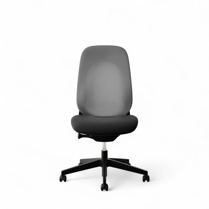 Image of Office swivel chair Giroflex 40-4049 without armrests, Gray/Black, New, Ergonomic chair - ideal for flexible working
