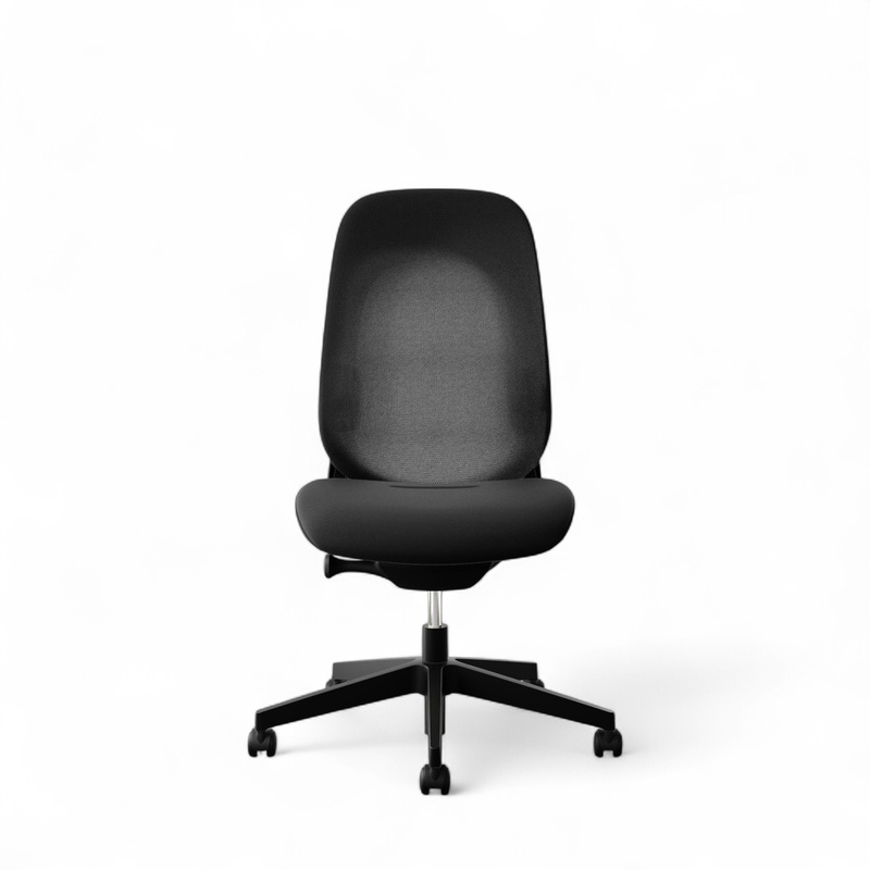 Image of Office swivel chair Giroflex 40-4049 without armrests, Black/Black, New, Ergonomic chair - ideal for flexible working