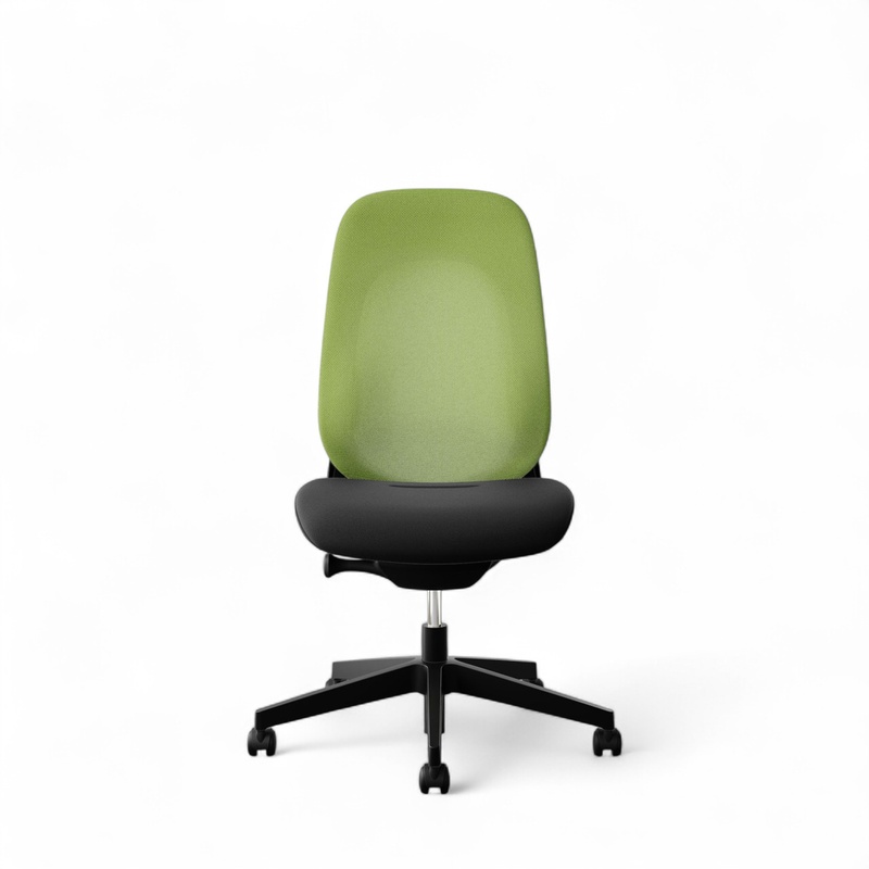 Image of Office swivel chair Giroflex 40-4049 without armrests, Green/Black, New, Ergonomic chair - ideal for flexible working
