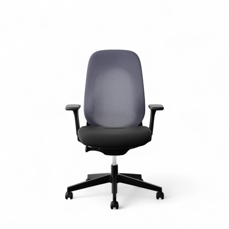 Image of Office swivel chair Giroflex 40-4049 with 3D armrests, Purple/Black, New, Ergonomic chair - ideal for flexible working