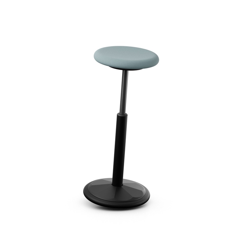 Image of Standing aid Giroflex 10-2020 Light blue/Black, New, Dynamic sitting - ideal for healthy sitting