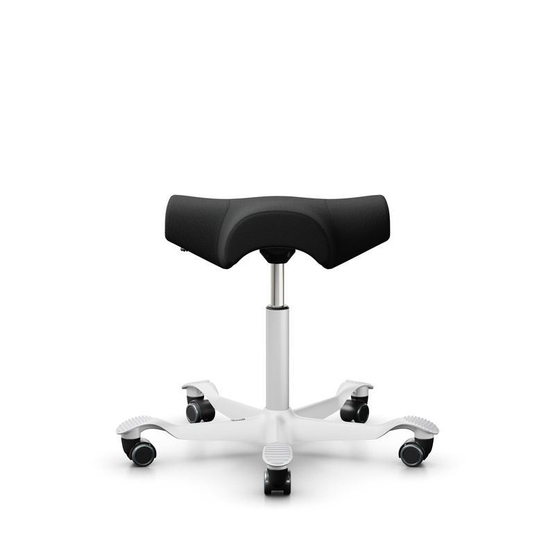 Image of Saddle stool HAG Capisco 8105 Black/White, New, Dynamic sitting - ideal for healthy sitting