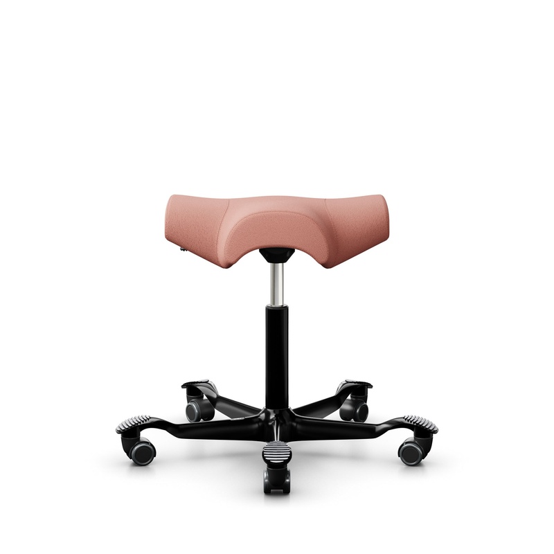 Image of Saddle stool HAG Capisco 8105 Pink/Black, New, Dynamic sitting - ideal for healthy sitting