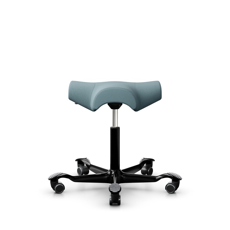 Image of Saddle stool HAG Capisco 8105 Light blue/Black, New, Dynamic sitting - ideal for healthy sitting