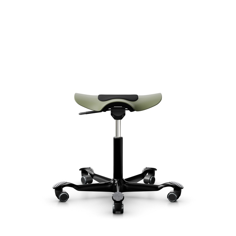 Image of Saddle stool HAG Capisco Puls 8001 Green/Black, New, Dynamic sitting - ideal for healthy sitting