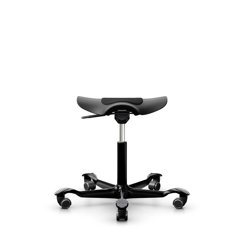 Image of Saddle stool HAG Capisco Puls 8001 Black/Black, New, Dynamic sitting - ideal for healthy sitting
