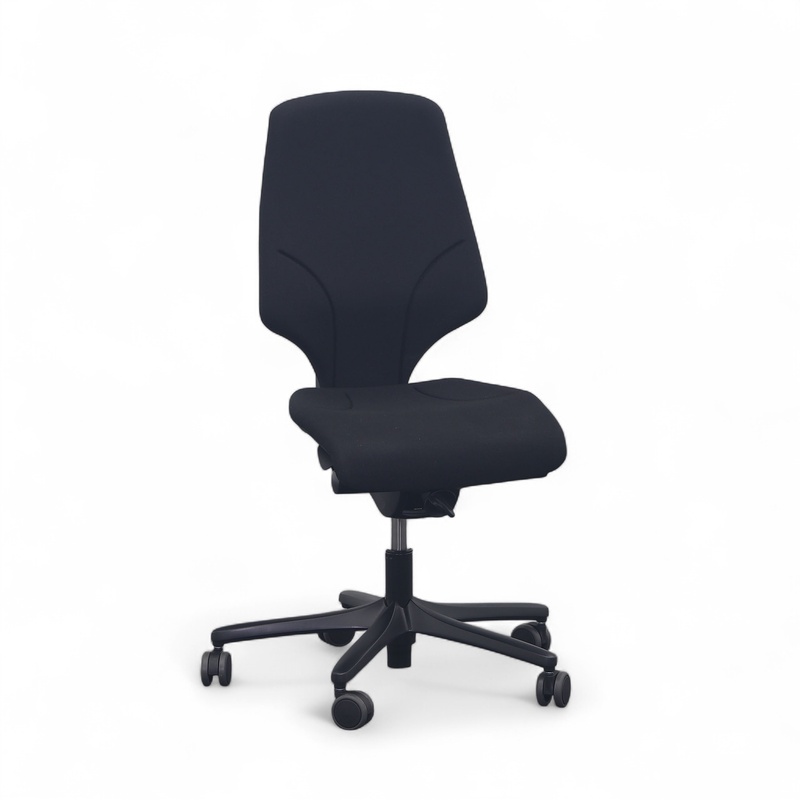 Image of Office swivel chairs Giroflex 64 without armrests, Black, Very good, Ergonomic chair - ideal for flexible working