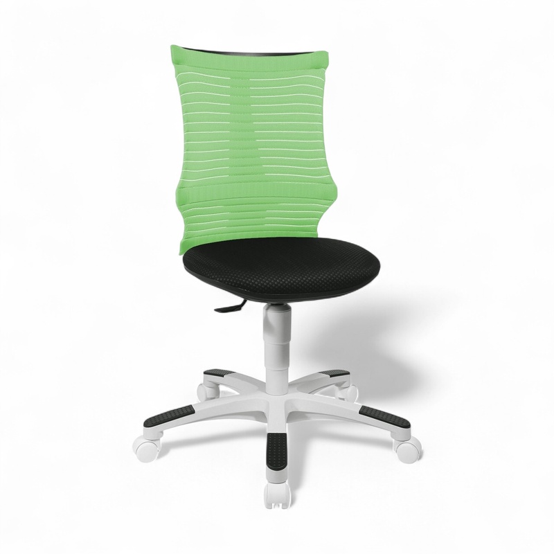 Image of Topstar Sitness S'Neaker children's chair without armrests, Green/White, New, Ergonomic chair - ideal for flexible working