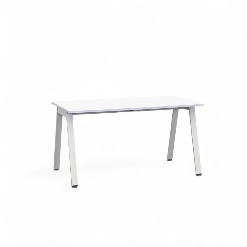 Tradingzone Sem office desk 140x70 cm, White/White, Rectangular, New, Table - High quality & durable