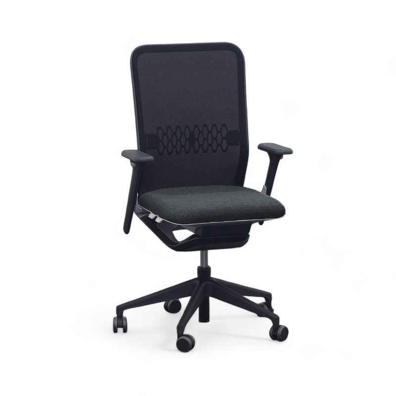Image of Office swivel chair Sitag SitagTeam Mesh with 2D armrests, Anthracite, New, Ergonomic chair - ideal for flexible working