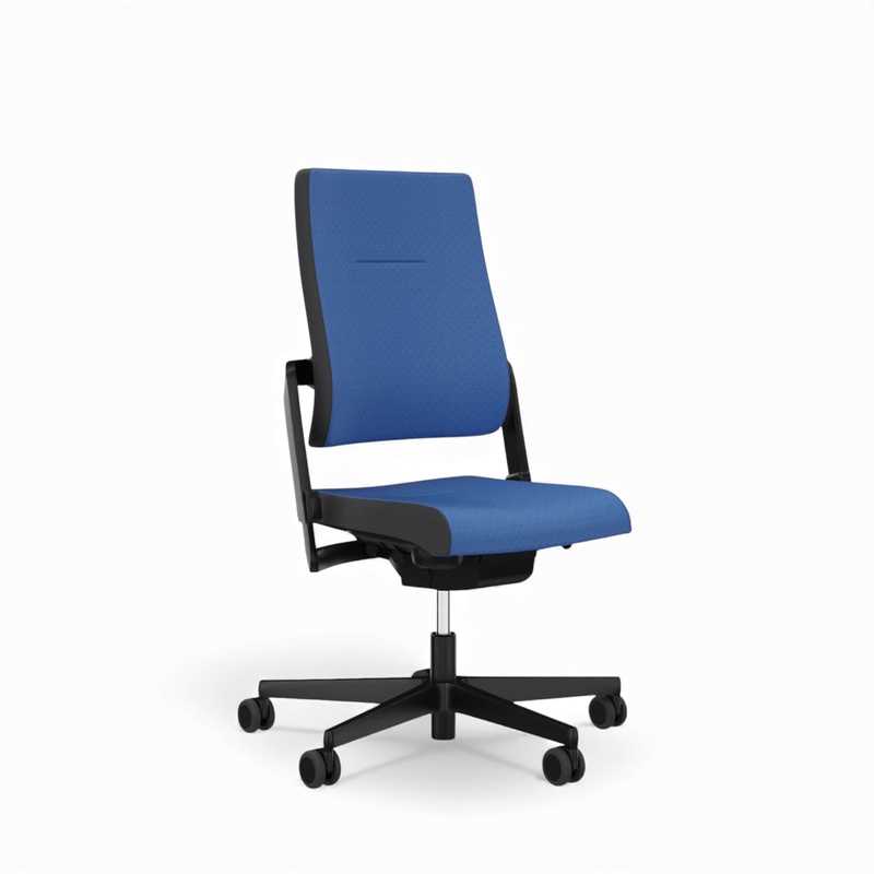 Image of Office chair Sitag SitagXilium without headrest & without armrests Blue/Black, New, Ergonomic chair - ideal for flexible working