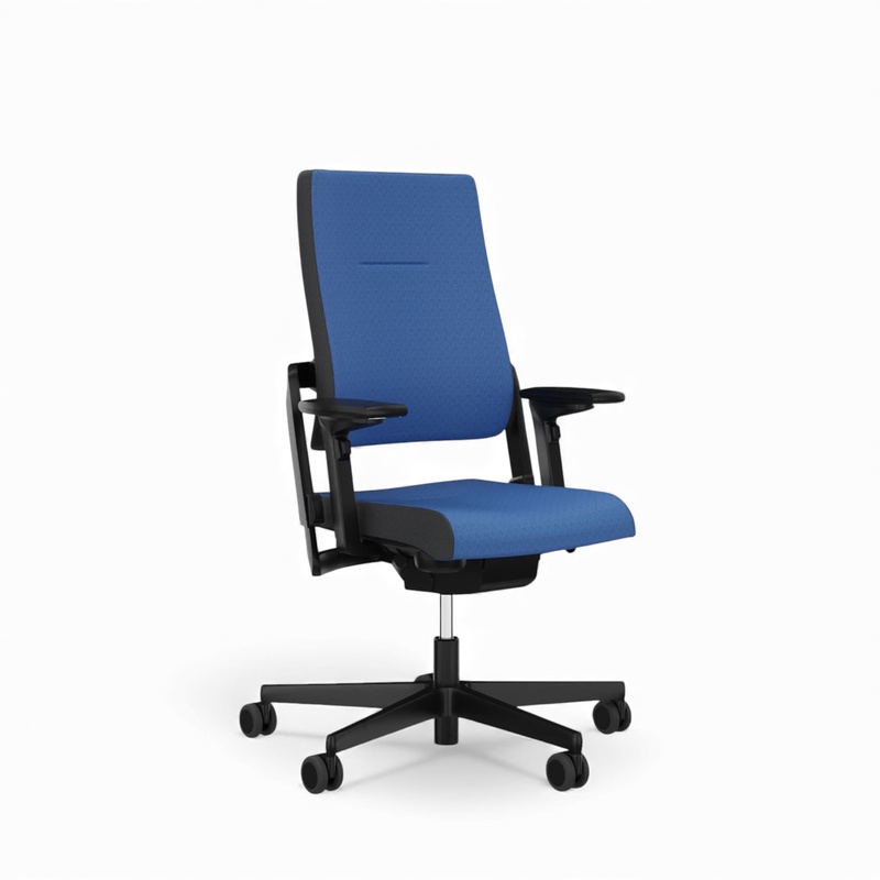 Image of Office chair Sitag SitagXilium without headrest & with 4D armrests Blue/Black, New, Ergonomic chair - ideal for flexible working