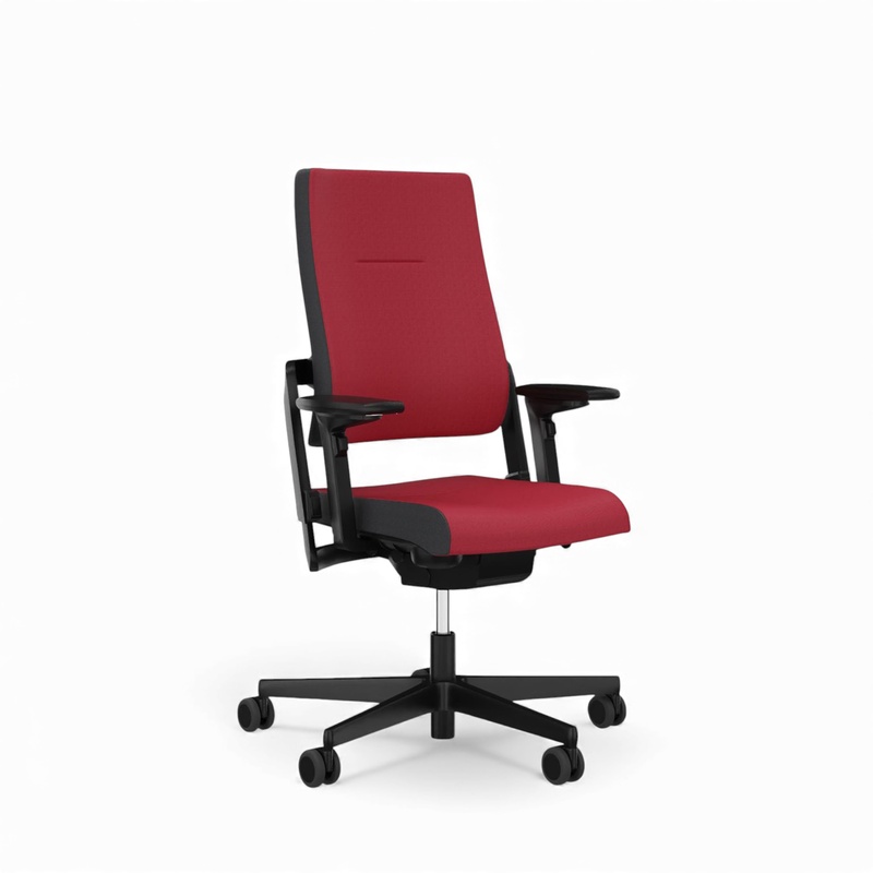 Image of Office chair Sitag SitagXilium without headrest & with 4D armrests Red/Black, New, Ergonomic chair - ideal for flexible working