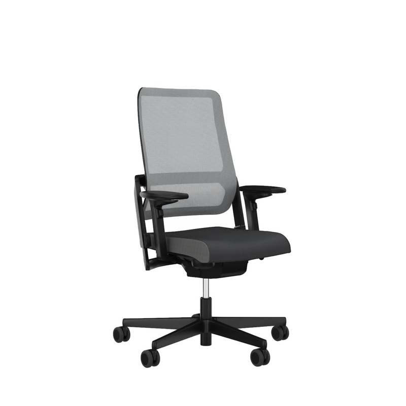 Image of Office chair Sitag SitagXilium Mesh without headrest & with 4D armrests Gray/Black, New, Ergonomic chair - ideal for flexible working