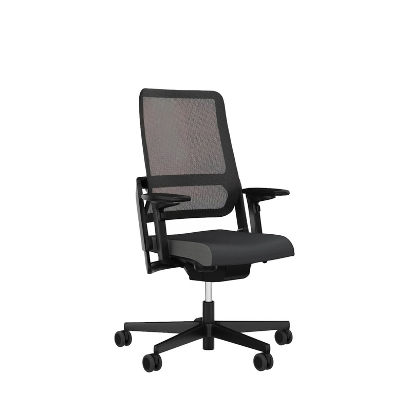 Image of Office chair Sitag SitagXilium Mesh without headrest & with 4D armrests Black/Black, New, Ergonomic chair - ideal for flexible working