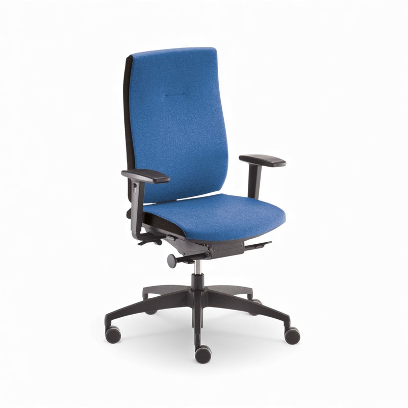 Image of Office swivel chairs Sitag SitagPoint Tec 2 with 2D armrests, Blue, New, Ergonomic chair - ideal for flexible working