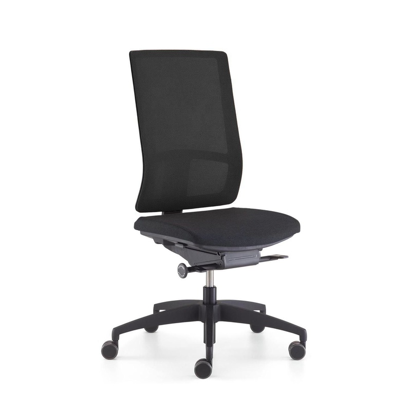 Image of Office chair Sitag SitagPoint Tec 2 Mesh without armrests, Black/Black, New, Ergonomic chair - ideal for flexible working