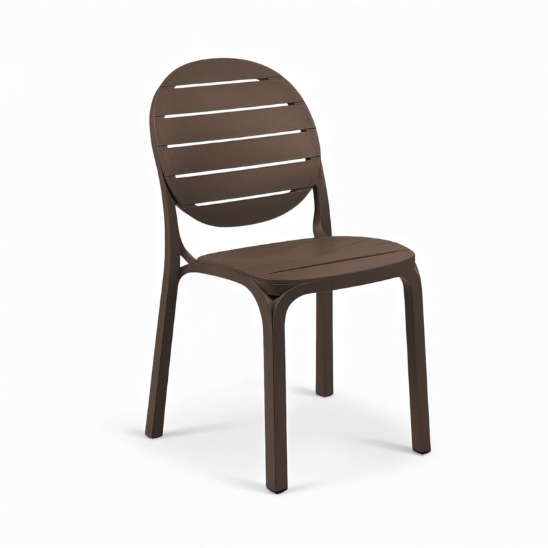 Image of Outdoor chair Nardi Erica, Brown, New - Modern & weatherproof