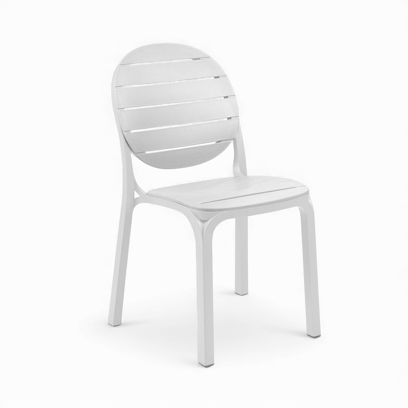 Image of Outdoor chair Nardi Erica, White, New - Modern & weatherproof
