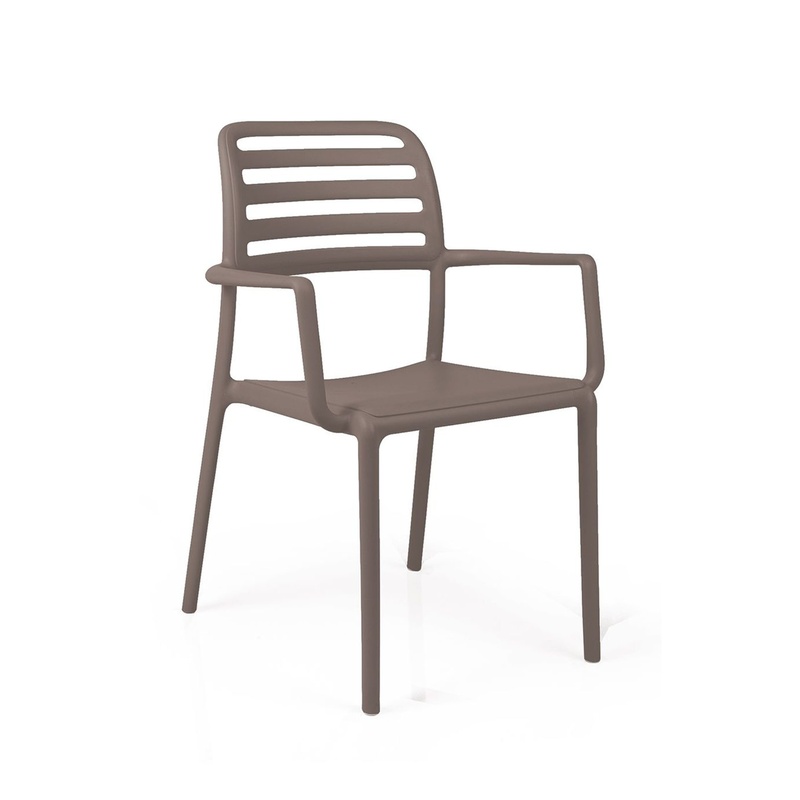 Image of Nardi Costa garden chair, Light brown, New - Modern & weatherproof