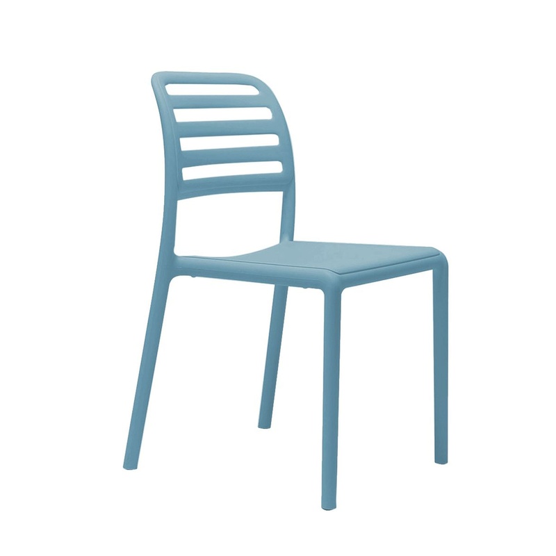 Image of Nardi Costa Bistrot garden chair, Blue, New - Modern & weatherproof