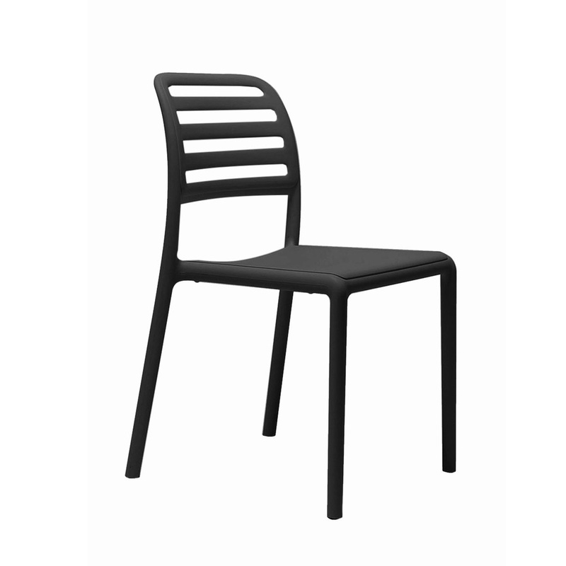 Image of Nardi Costa Bistrot garden chair, Black, New - Modern & weatherproof