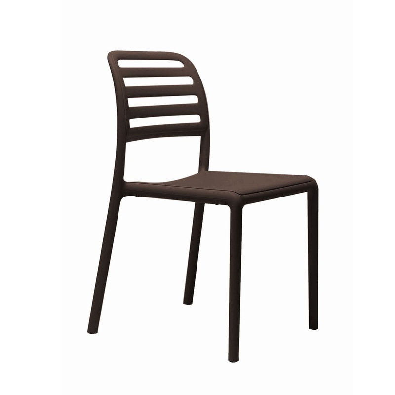 Image of Nardi Costa Bistrot garden chair, Brown, New - Modern & weatherproof