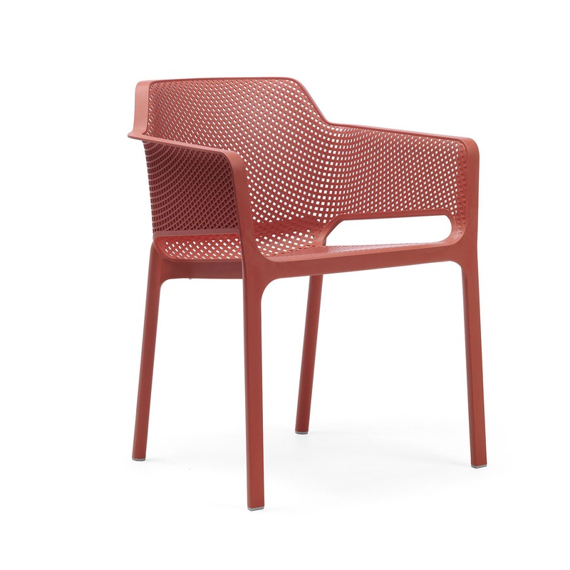 Image of Garden chair Nardi Net, Red, New - Modern & weatherproof
