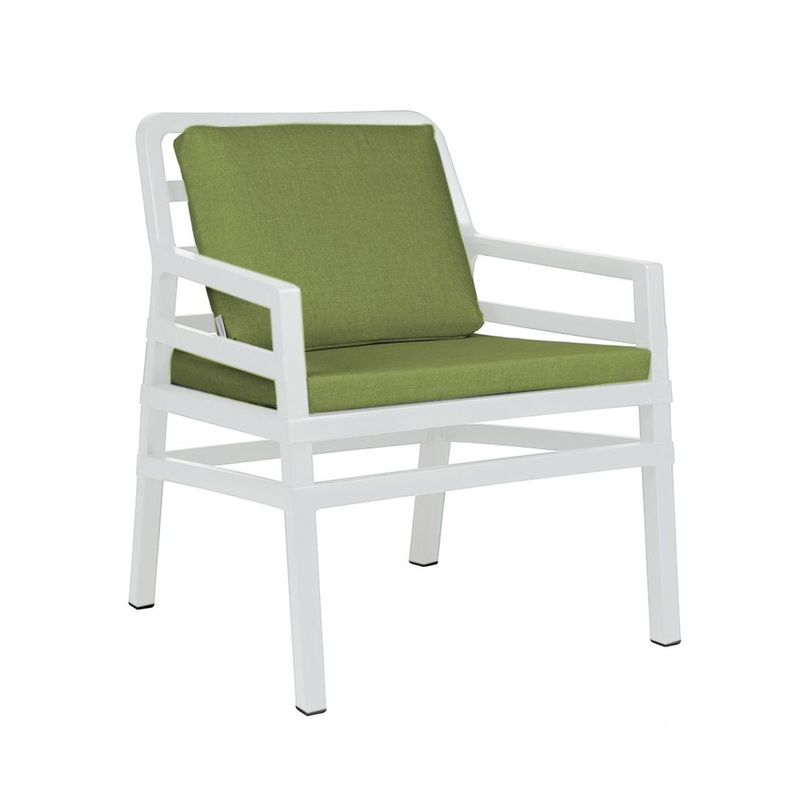 Image of Garden armchair Nardi Aria, Green, New - Modern & weatherproof