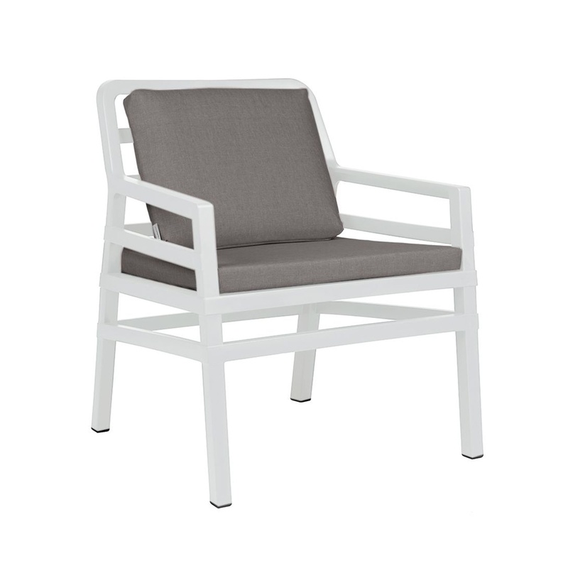 Image of Garden armchair Nardi Aria, Gray, New - Modern & weatherproof