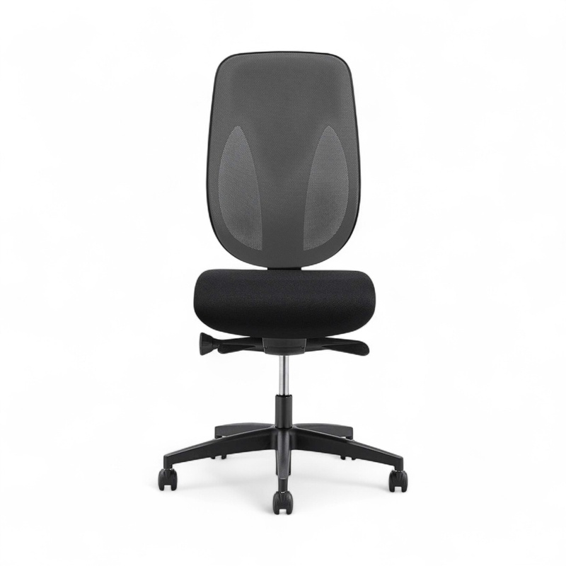 Image of Swivel chair Giroflex 353-4029 without headrest & without armrests Gray/Black, Very good, Ergonomic chair - ideal for flexible working