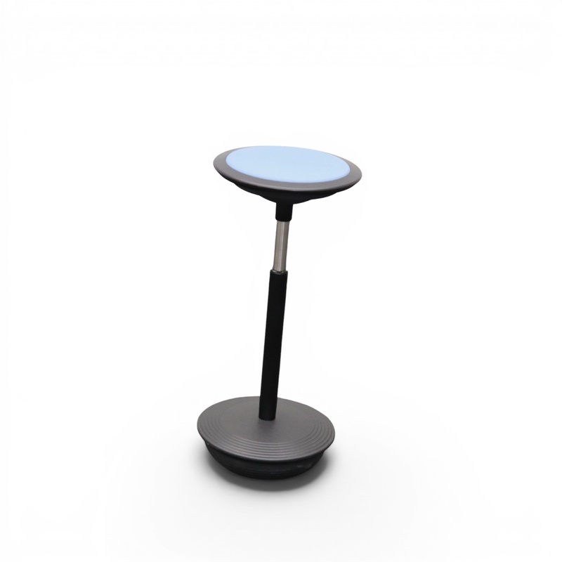 Image of Wilkhahn seat standing aid Light blue/Black, Dynamic sitting - ideal for healthy sitting