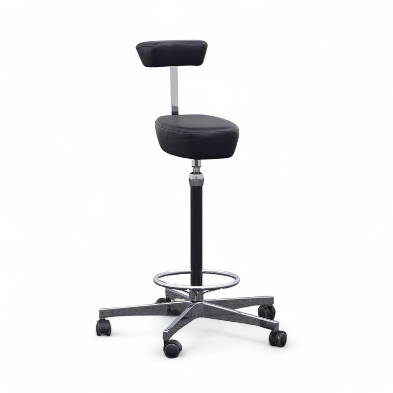 Image of Office stool Vitra, Black, Normal used, Bar stool - Practical & comfortable