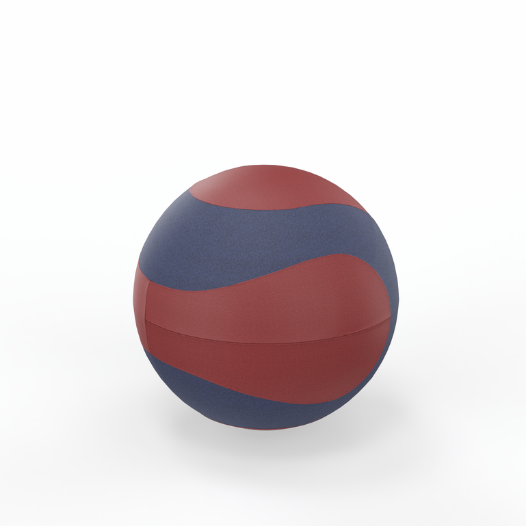 Image of Seat ball Nowy Styl Dotto 460, Red, New, Ergonomic - ideal for flexible workstations