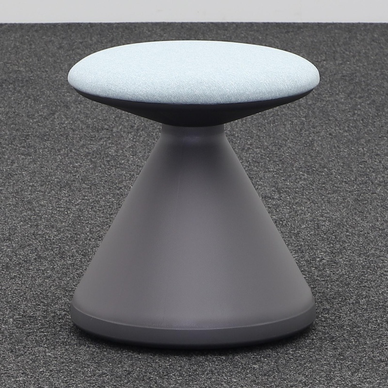 Image of Office stool Milani Fungus, Blue, New, Ergonomic - ideal for flexible workstations