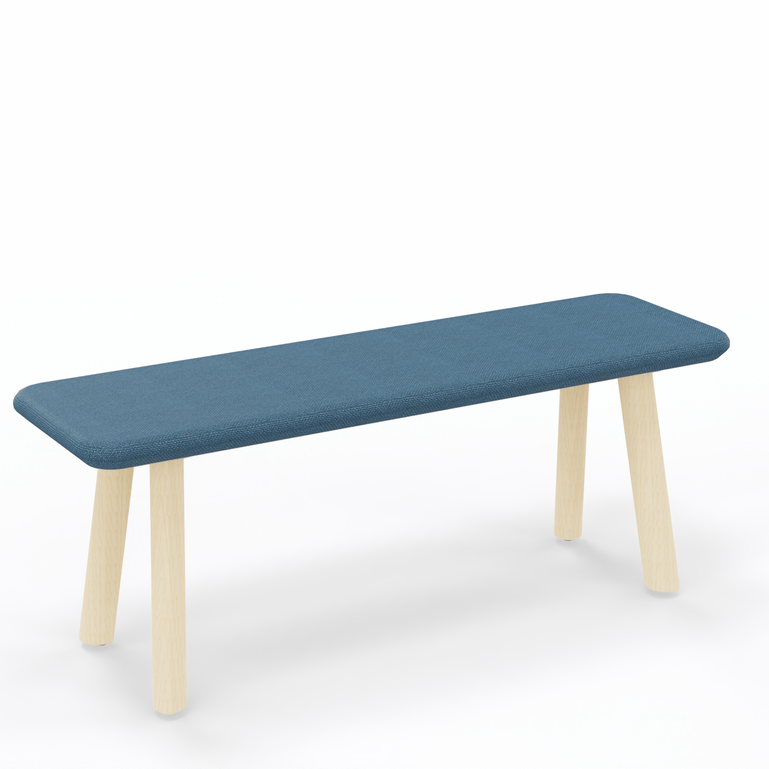 Image of Benches Kusch+CO by Nowy Styl Creva Bench, Blue, Very good, Ergonomic - ideal for flexible workstations