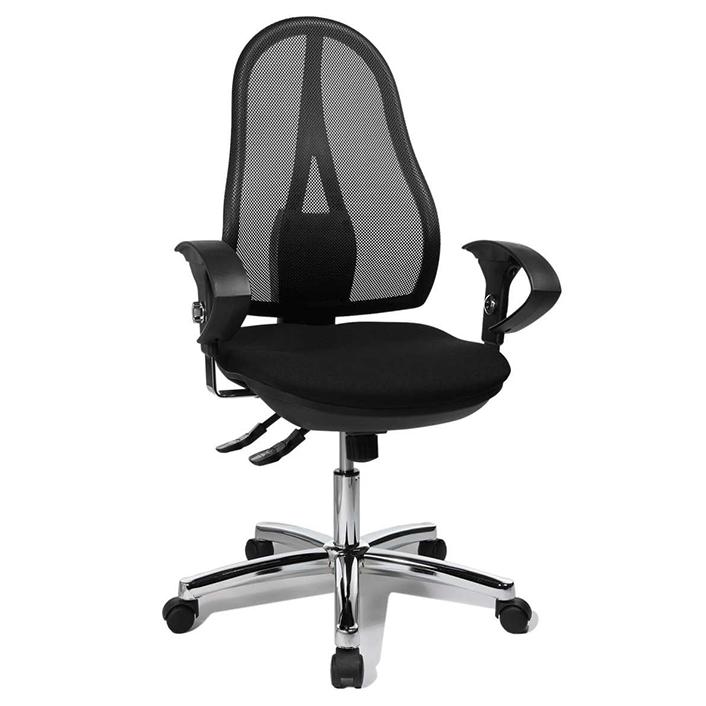 Image of Topstar Open Point SY Deluxe office swivel chair, Black, Very good, Ergonomic chair - ideal for flexible working
