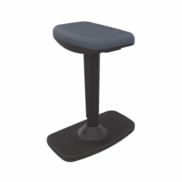 Image of Office stool LAS PROVINO Anthracite, New, Dynamic sitting - ideal for healthy sitting