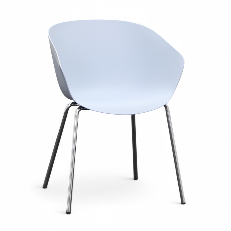 Image of Milani Stay visitor chair Blue, New - Perfect for comfortable sitting