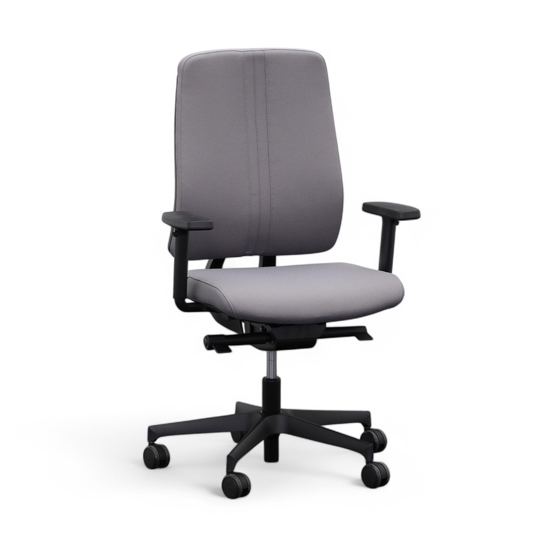 Image of Milani Tam office swivel chair with 1D armrests, Gray, Very good, Ergonomic chair - ideal for flexible working