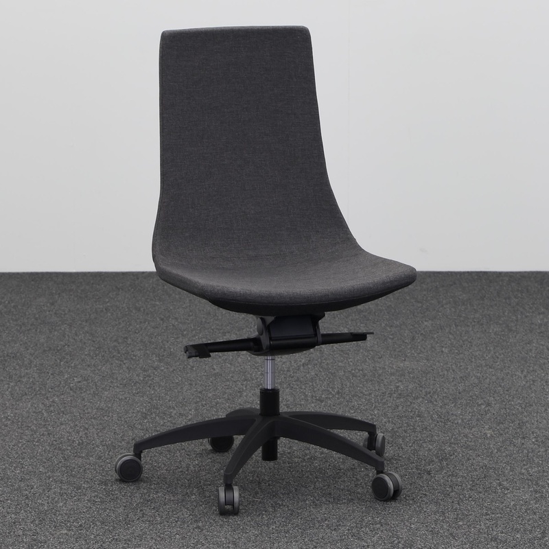 Image of Office swivel chair Narbutas North Cape without armrests, Anthracite, Very good, Ergonomic chair - ideal for flexible working