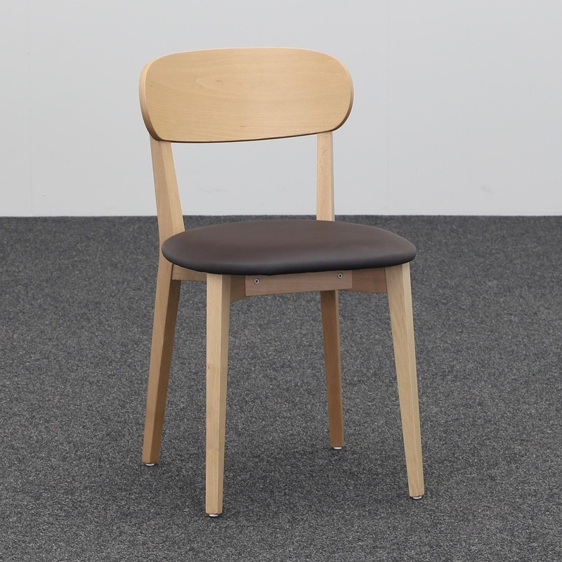 Image of 4-legged chairs Sedex Sonny Gray without armrests, New - Perfect for office and reception