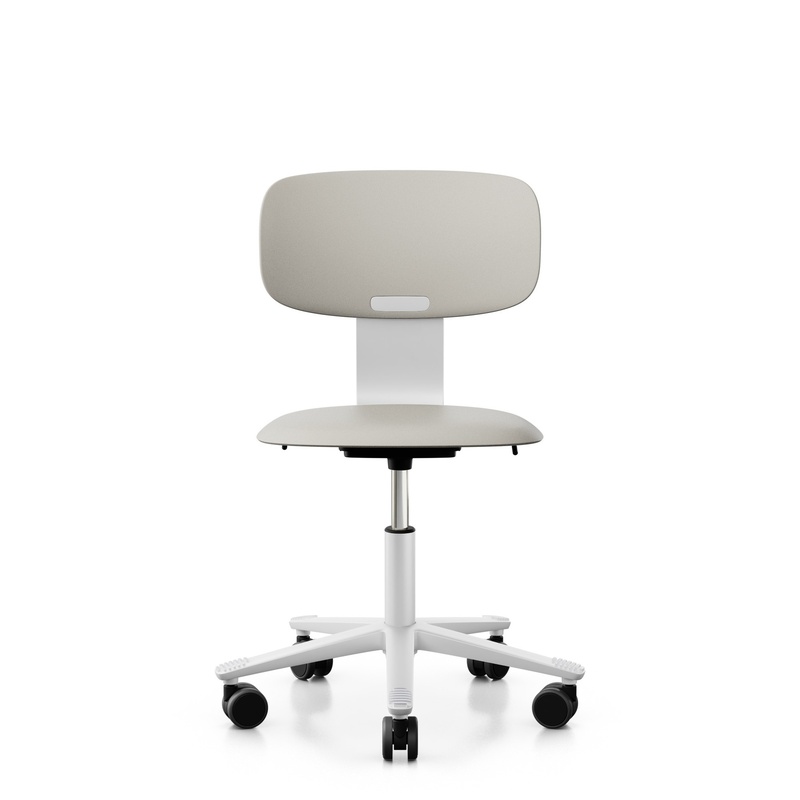 Image of HAG Tion 2100 task chair without armrests, White, New, Ergonomic chair - ideal for flexible working
